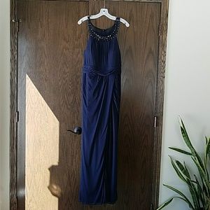 David's bridal bridesmaid prom dress